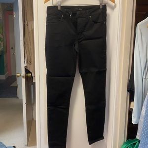 Black stretchy skinny jeans